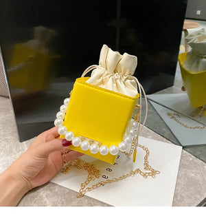 Crystal Women's Bags - Purple, Yellow, Grey