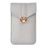 Women's Transparent Touchscreen Shoulder Messenger Bag