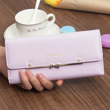 Women's Bow Schoolgirl Purse Wallet