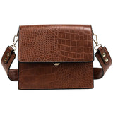 Small Square Shoulder Messenger Bag for Women