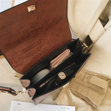 Small Square Shoulder Messenger Bag for Women