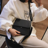 Small Square Shoulder Messenger Bag for Women