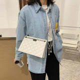 Chain Mini Bag Women Handbag Ins Purses Crossbody Bag Casual Shoulder Bag