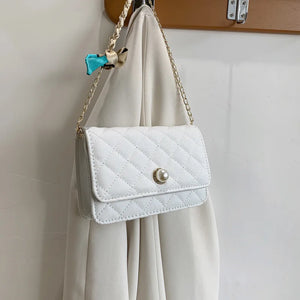 Chain Mini Bag Women Handbag Small Square Casual Shoulder Bag