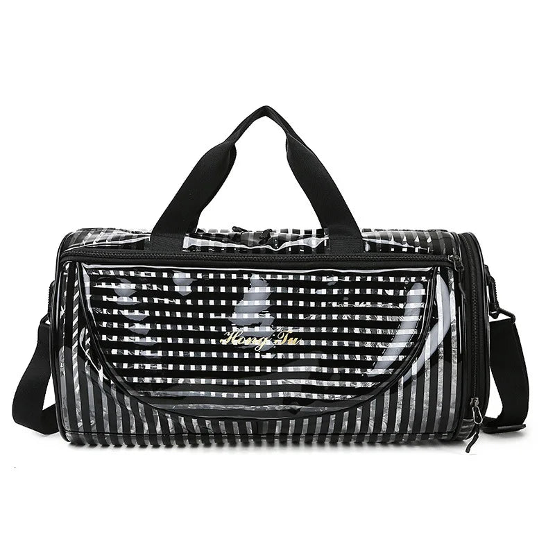 Women's Swimming Bag with Wet/Dry Separation, Shoe Compartment