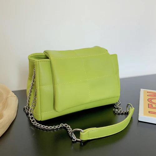 Wild Niche Chain Messenger Bag One-Shoulder Small Square Bag