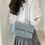 Ocean Chain Shoulder Bag Messenger Small Square Bag