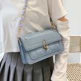 Ocean Chain Shoulder Bag Messenger Small Square Bag