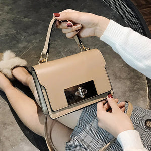 Retro Small Square Bag Lady Handbag Women Shoulder Messenger Mini Bag