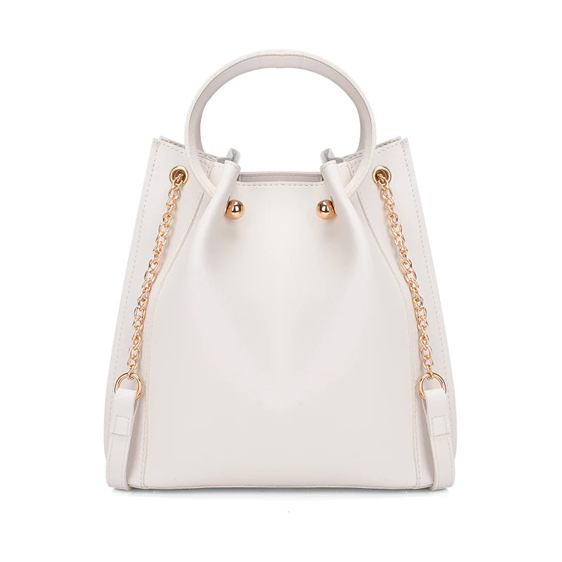 Large Capacity Bucket Bag Casual Shoulder Bag Female Pack