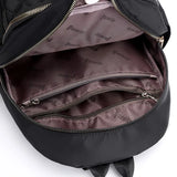 2021 Female Waterproof Plaid Shoulder Backpack