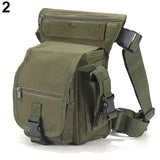 Army Vintage Thigh Bag Utility Waist Pack Pouch Hiking Leg Bag