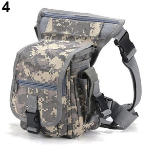 Army Vintage Thigh Bag Utility Waist Pack Pouch Hiking Leg Bag