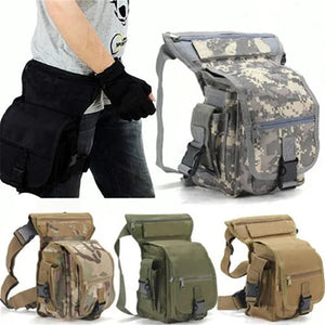 Army Vintage Thigh Bag Utility Waist Pack Pouch Hiking Leg Bag