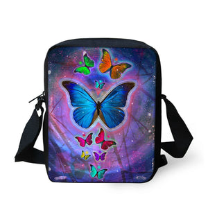 2021 Hot Butterfly Shoulder Messenger Bag for Girls Teens