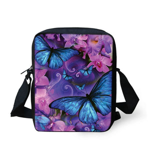 2021 Hot Butterfly Shoulder Messenger Bag for Girls Teens