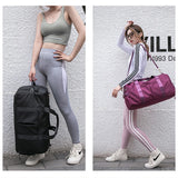 Large Outdoor Sports Luggage Travel Bag Gym Handbag Wet and Dry Separation Bags