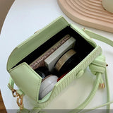 2021 Sweet Women Shoulder Bag Bucket Bag Handbags Crossbody Bags Small Square Pa