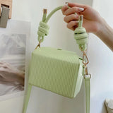 2021 Sweet Women Shoulder Bag Bucket Bag Handbags Crossbody Bags Small Square Pa