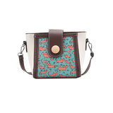 Strawberry Pattern Bucket Bag Set PU Leather Crossbody