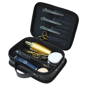 2021PU Leather Hairdresser Scissors Bag Large Capacity Travel Barber Case