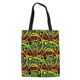 2021 Tonga Art Canvas Bag For Girls Shopping Handbags Polynesian Portable Bag