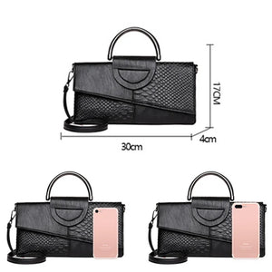 2021Women Small Shoulder Bag Crocodile Pattern Messenger Bag Ladies Crossbody En