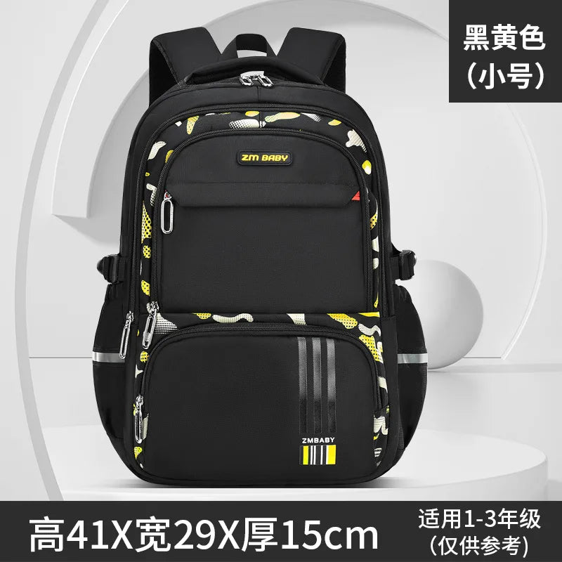 Waterproof Children School bags Boys Kids Orthopedic Primary School backpack