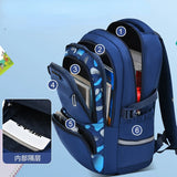 Waterproof Children School bags Boys Kids Orthopedic Primary School backpack