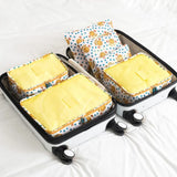 6PCS/Set Travel Mesh Bag Luggage Organizer Packing Cube Organiser LB506