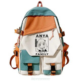 Anime SPY?FAMILY Manji Women Backpacks Multi-Pocket School Backpack