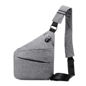 Anti-theft Men Chest Bag Waterproof Chest Pack Travel Personal Pocket