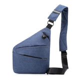 Anti-theft Men Chest Bag Waterproof Chest Pack Travel Personal Pocket