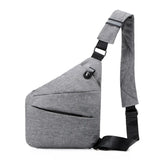 Anti-theft Men Chest Bag Waterproof Chest Pack Travel Personal Pocket