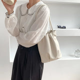 Autumn Women's Shoulder Bag Handbag And Purse Soft PU Leather