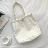 Casual Canvas Women's Shoulder Bag Blue