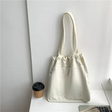 Casual Canvas Women's Shoulder Bag Blue
