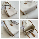 Autumn PU Leather Shoulder Bag for Women Large Capacity Tote Bags