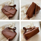 Autumn Women Shoulder Bag Vintage Flap Handbags Female Large Capacity Crossbody