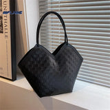 Autumn/Winter Caulus Lattice Tote Bag Women's Shoulder Bag