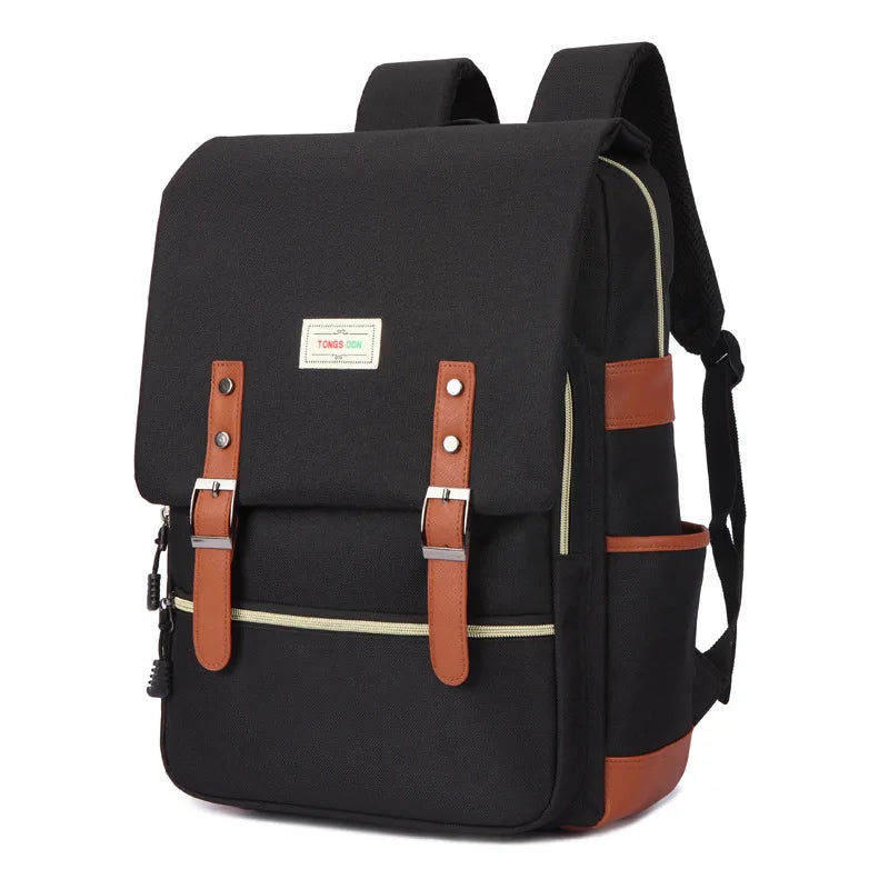 Men's Laptop Backpack Business Travel School Bag