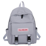 Women Backpack Shoulder Bag solid School Bag For Teenage Girl