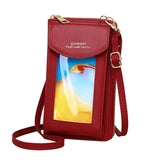 Women Touch Screen Crossbody Phone Purse Shoulder Handbag