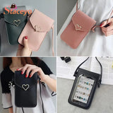 Women's Touch Screen Cell Phone Purse Crossbody Bag