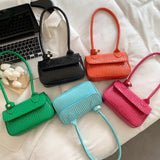 Casual Shoulder Bag for Women Small Square Handbag