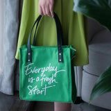 Women's Canvas Tote Bag Niche Shoulder Handbag