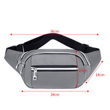 Beach Travel Pouch Women Belt Bag Fanny Pack Money Phone Holder Waist Bag