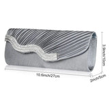 Rhinestone Party Evening Clutch Wedding Shoulder Bag