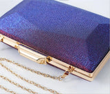 Evening Clutch Wedding Banquet Wallets With Chain