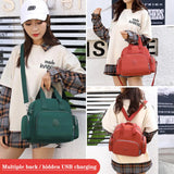 Ethnic Single Shoulder Messenger Bag Totes Shopping Bag Necessaire